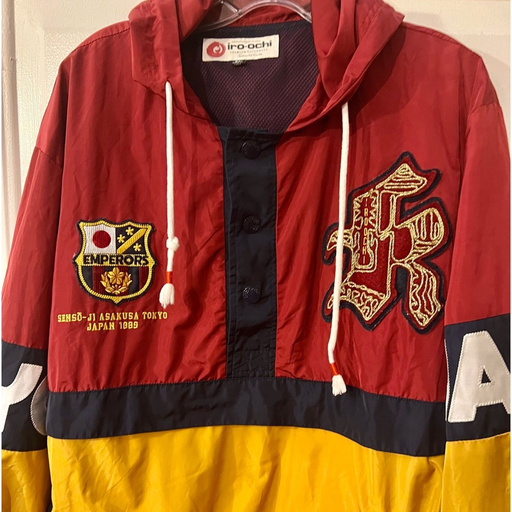SOLD****+++Men’s Iro-Ochi Pullover Windbreaker Tokyo Japan Size XL